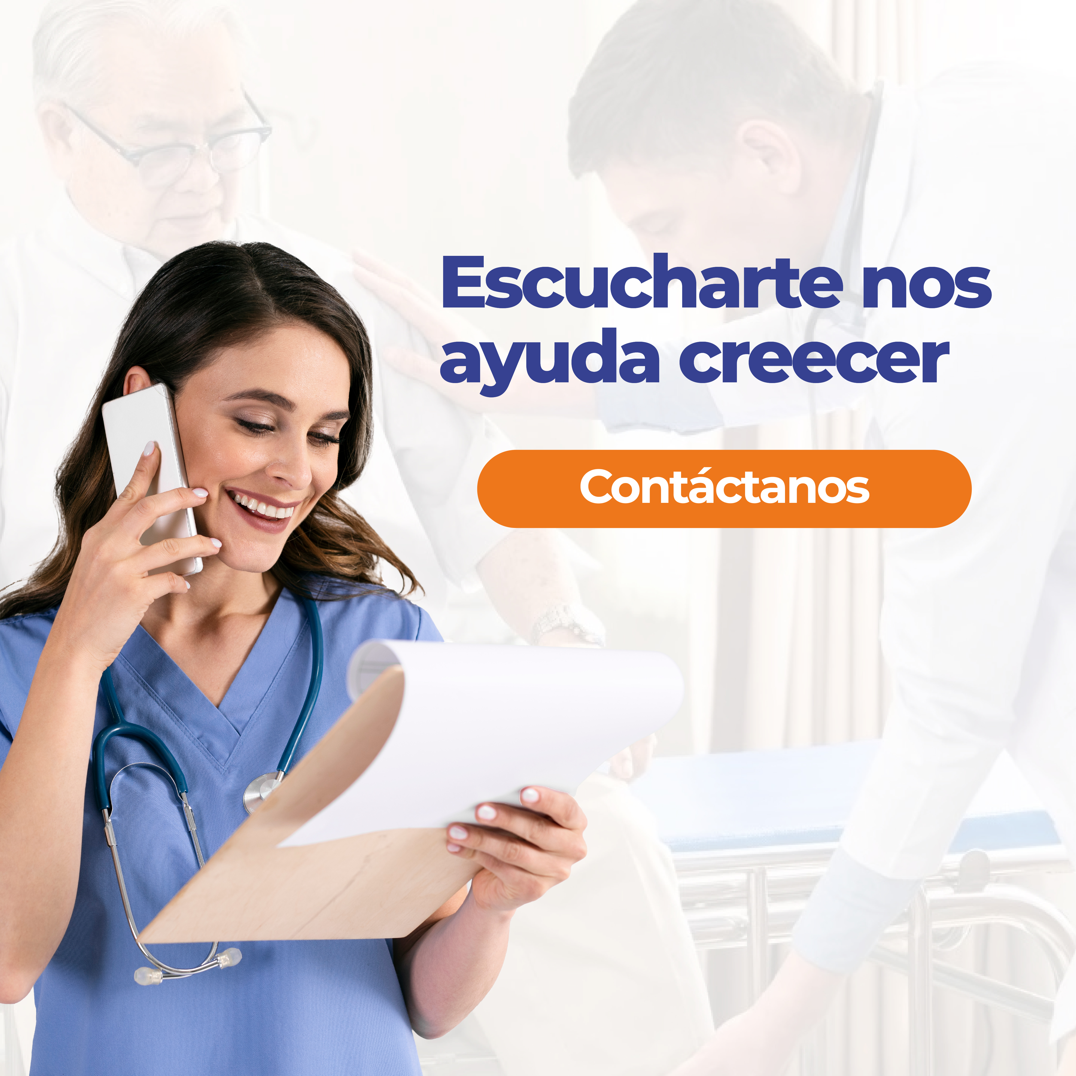 Escucharte nos ayuda a crecer - Contáctanos